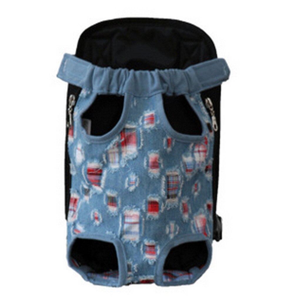 Travel Backpack Pet Dog Carriers Backpacks Cat Puppy Pet Front Shoulder Carry Sling Bag Easy To Carry#G7: Blue / XL