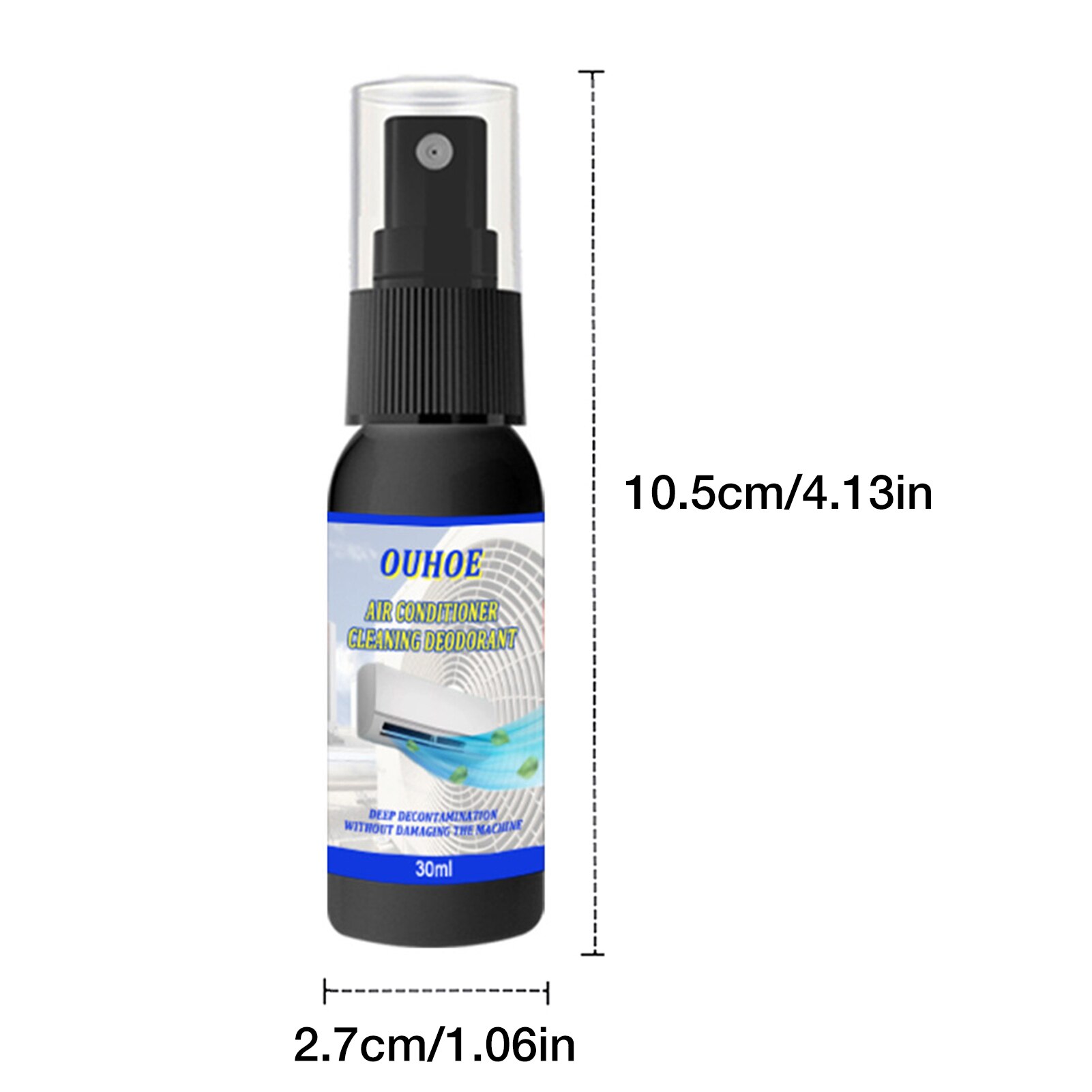 Air Conditioner Cleaner Efficient Air Freshener quickly and easily remove dirt, grease, oil Easy to Use non-toxic