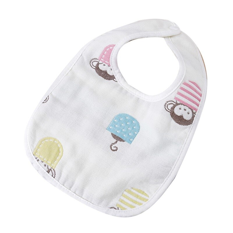 Bibs do bebê Lavável U-Em Forma de Criança Bib Bib Baba Toalha Absorvente Macio Gaze Toalha Saliva: G