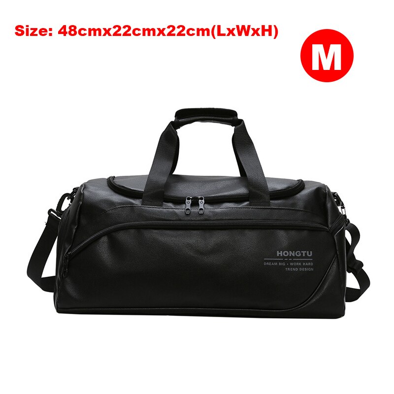 Mens Plaid Travel Bag Versatile Women Duffle Weekend Bag Nylon Shoulder Bags Big Handbag Carry on Fitness Black XA763WB: Black M PU