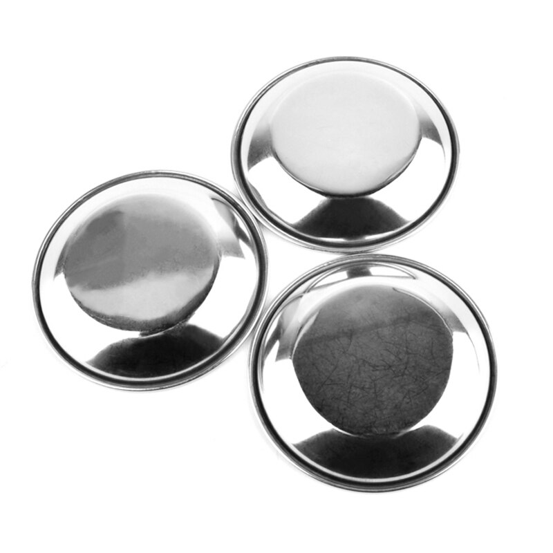 12 sztuk paleta malarska ze stali nierdzewnej Model paleta tonująca na mieszanie kolorów, olej, malowanie na bazie wody 5cm