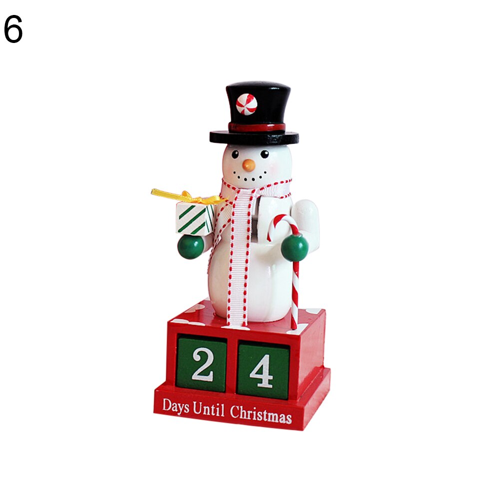 Juletræ julemand snemand elg tog nedtælling kalender ornament jule hjemmeindretning tilbehør fest forsyning bryllup forsyninger