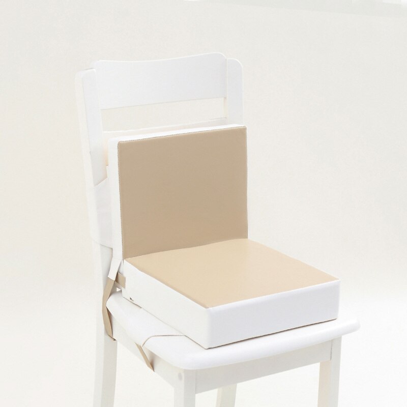 Stuhl Zunehmende Kissen-Baby Kleinkind freundlicher Kleinkind Tragbare Hochstuhl Booster Kissen Waschbar: khaki