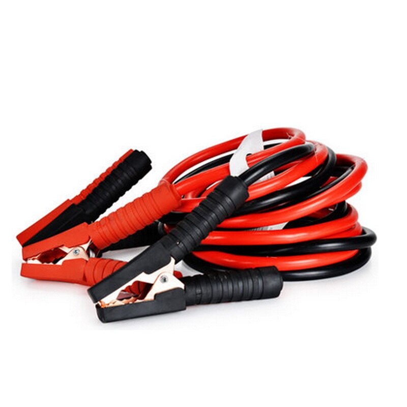 Automobile battery line Clip battery connecting wire Emergency battery connection 3 meters copper clad aluminum wire Take emerge