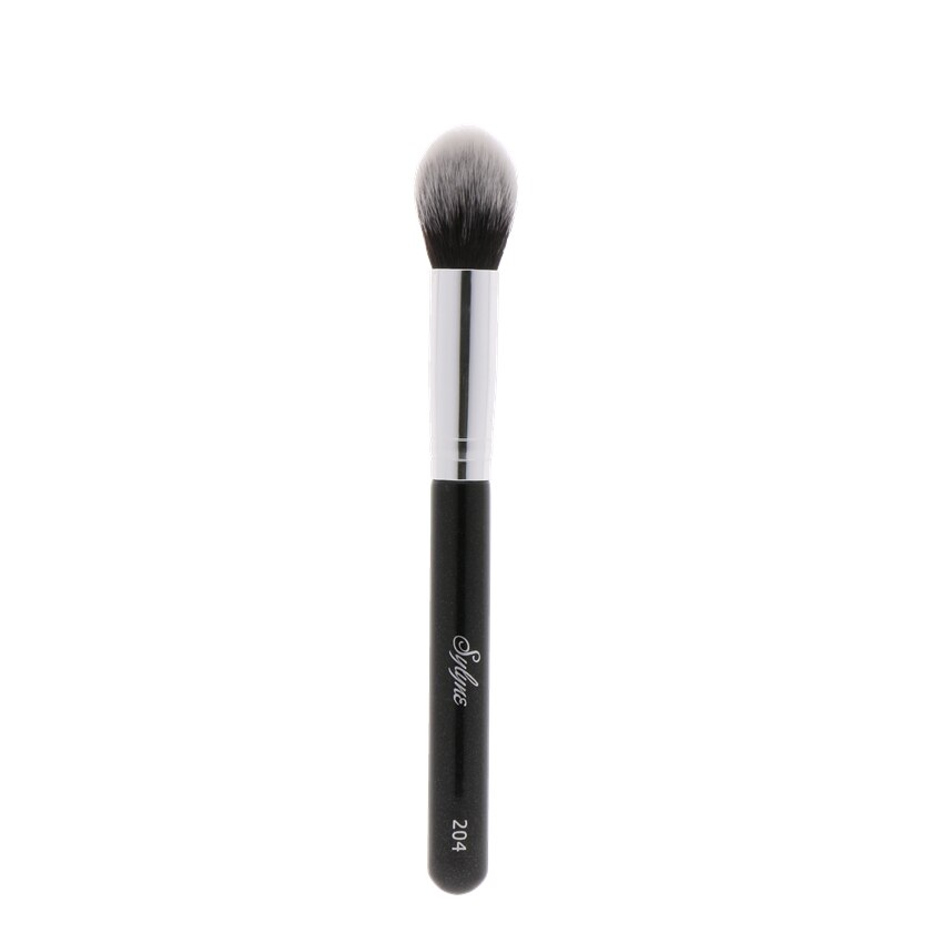 Sylyne Make-Up Kwasten 4 Stuks Professionele Make-Up Borstel Set Klassieke Zwart Handvat Gezicht Make Up Borstels Kit Tools.