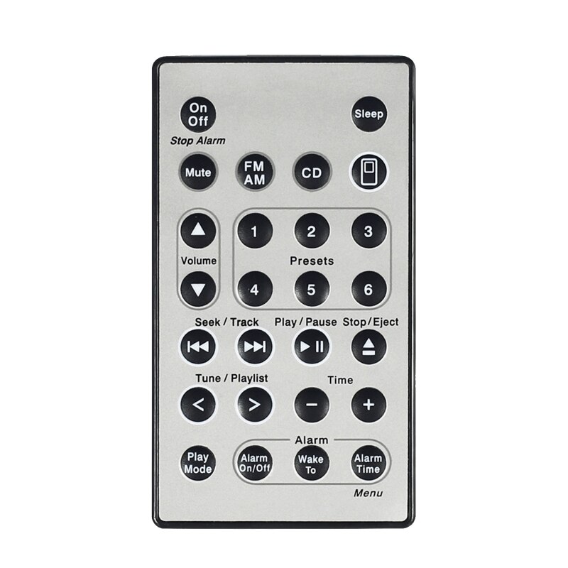 Universal Replacement Remote Control Fit for Bose Sound Touch Wave Music Radio System CD AWRCC1/2/3 White No Battery: silver