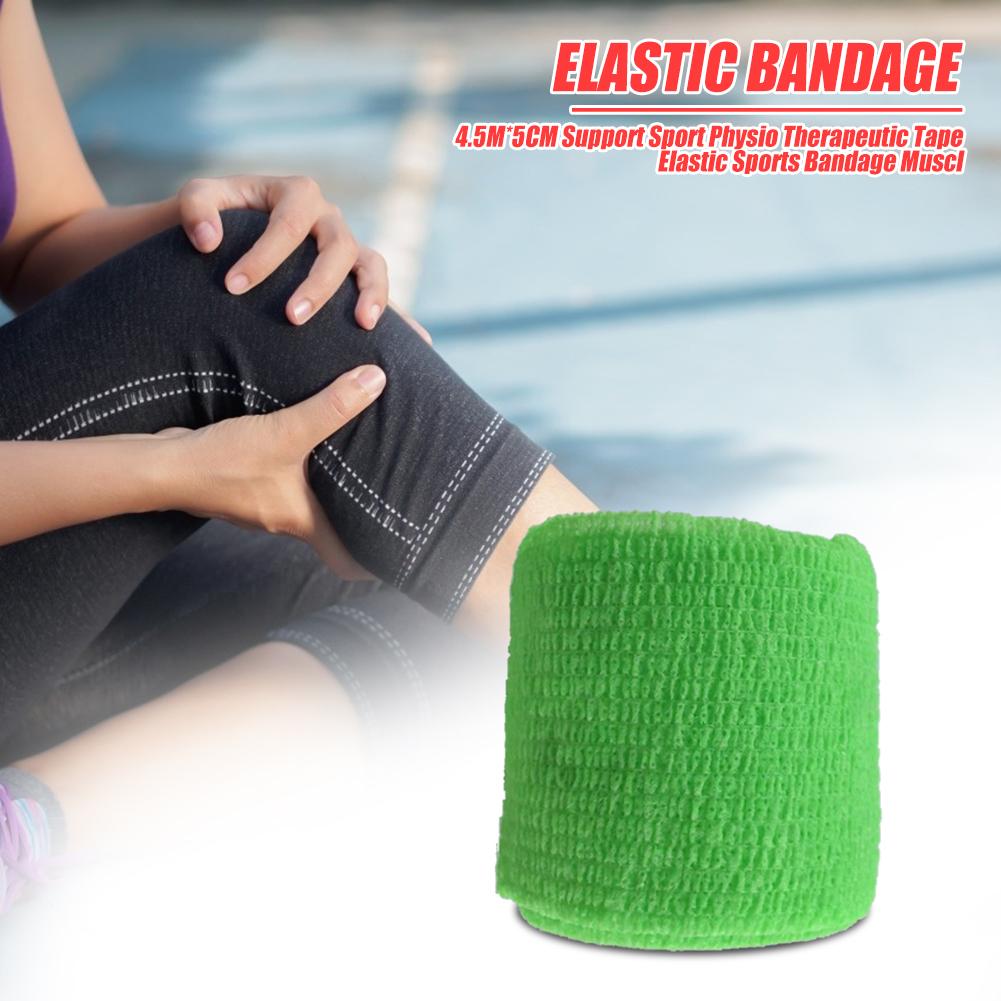 Durable Self Adhesive Elastic Bandage Classic Self Adhesive Elastic Bandage Muscle Tape for Knee Elbow Finger Support Injury