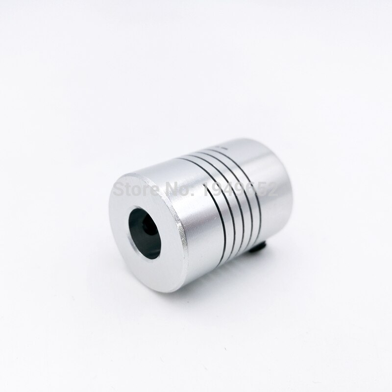 Acoplamiento de eje D19 * L25, mandíbula flexible de aluminio 3/4/5/6/6.35/7/8/10mm CNC, Motor paso a paso, acopladores, máquina de grabado