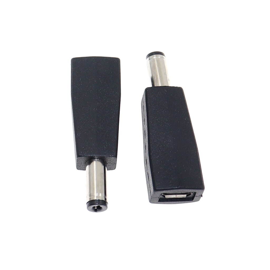 Adaptador de conector de alimentación de 5V para tableta, Micro usb 2,0 hembra a DC 5,5x2,1mm, conector de alimentación macho a DC 5,5x2,1mm