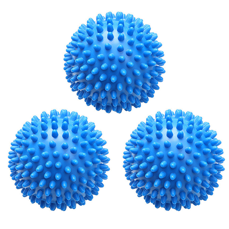 1/3 Piece Home Cleaning Laundry Ball Washing Tool Reusable for Dry Clothes Fluffy Anti-Tangle Softener Ball Magic Laundry Ball: 3 Pcs