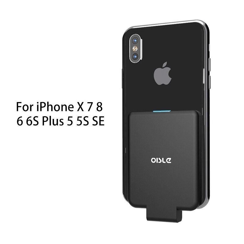 OISLE Powercore 4500mah, External Battery with High-Speed Charging Technology, Power Bank For iPhone X XS MAX XR, iPad,iPod: IOS BLACK