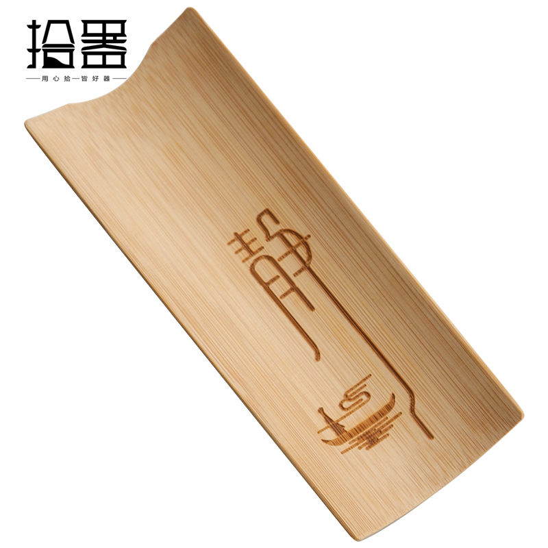 Thé sculpté en bambou fait à la main, fait de bambou naturel, tasse à thé Lotus Zen, accessoires pour service à thé