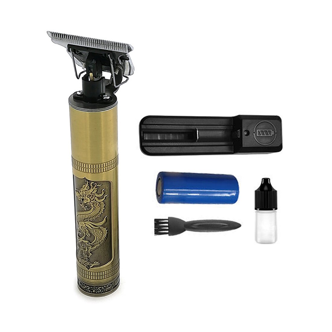 T9 Tondeuse Kapper Kapsel Oplaadbare Tondeuse Cordless Mannen Haar Snijmachine Baard Trimmer 0Mm Scheermes Scheerapparaat: 005