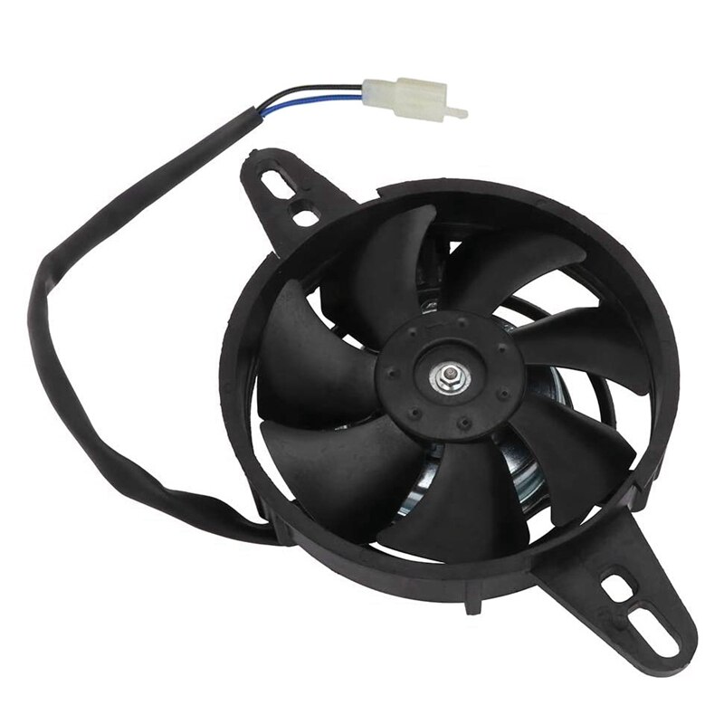 Motorcykel elektrisk køling termisk blæser motor 12v til kinesisk 200cc 250cc quad atv 4 wheeler go kart dirt pit bike utv