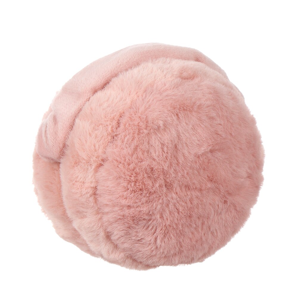 Faux Fur solid color ladies earmuffs autumn and winter warm and comfortable unisex skiing Fur headphones cute Adjustable