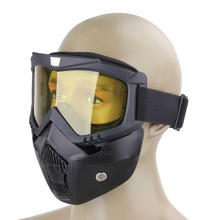 1 PC UV Len Flexibele Goggles Bril Gezichtsmasker Motorrijden ATV Dirt Bike Veiligheid Motocross Goggles Masker