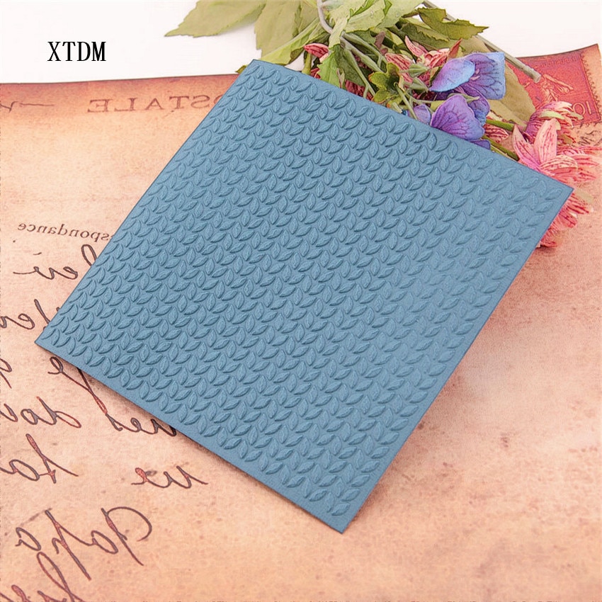 Easter plastic leaf template craft card making paper card album wedding decoration Embossing folders