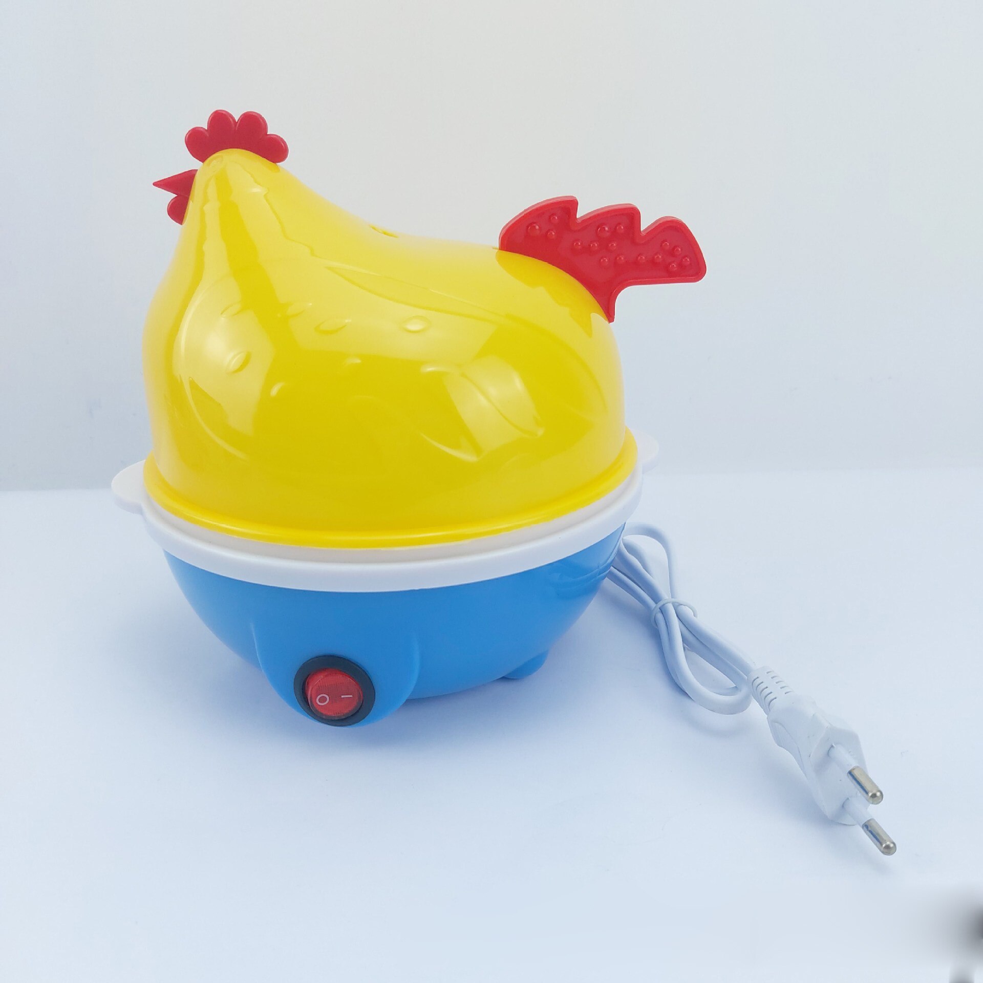 Chick-Shaped 7 Boiled Egg Steamer Pestle Microwave Egg Cooker Cooking Tools Steamed Eggs Noodles Heating Milk Kitchen Gadget