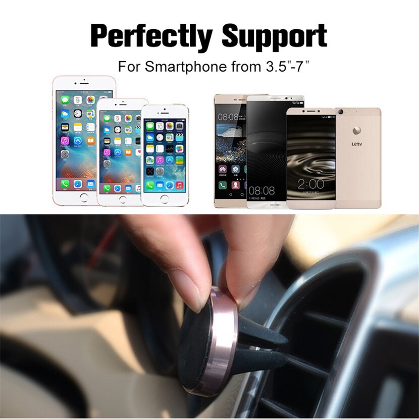 Magnetische autotelefoonhouder voor citroen  c1 c2 c3 c4 c5 c6 aircross cactus xsara picasso berlingo voor xiaomi iphone samsung
