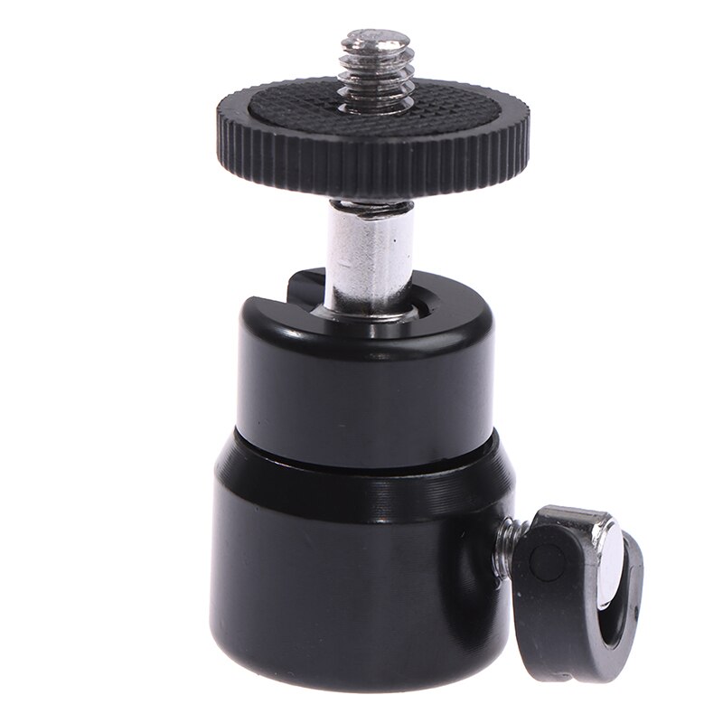 1/4 testa a sfera per culla adattatore per supporto per staffa Flash a LED per treppiede per fotocamera