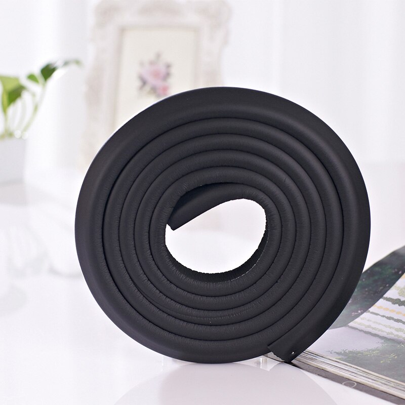 2M Children Protection Child Protection Corner Protector Baby Safety Guards Edge &amp; Corner Guards Solid Angle Form Single: Black