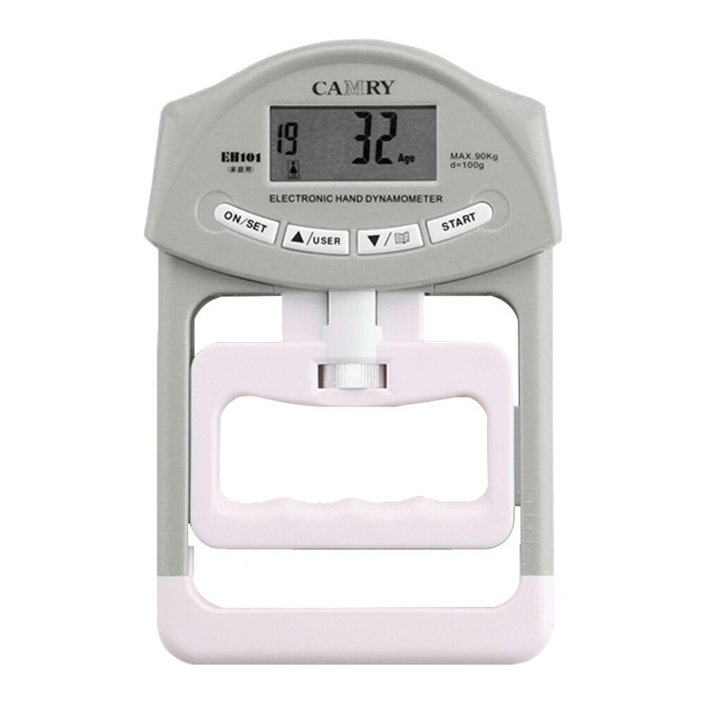 Digitale Elektronische Rollenbank Spier Handgreep Vermogen Sterkte Fitnessapparatuur Muscolare Dinamomet Dinamometrica: GRAY