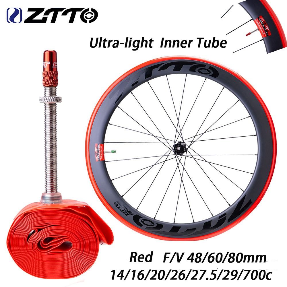 French Valve Bike Inner Tube TPU Ultralight 700 Bike Inner Tube FV 48mm 60mm 80mm Anti Puncture 26 Inch Bike Tube Road Bike