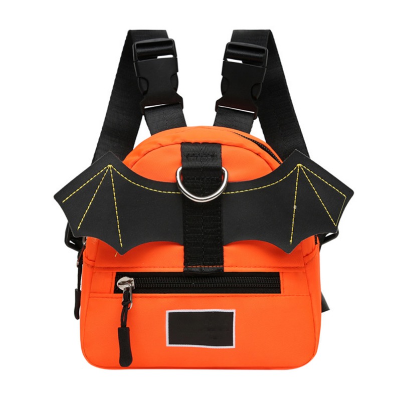 Dog Backpack Harness Pet Self Carrier Backpack Saddle Bag School Bag Pet Backpack Oxford Cloth for Small Medium Dogs: O