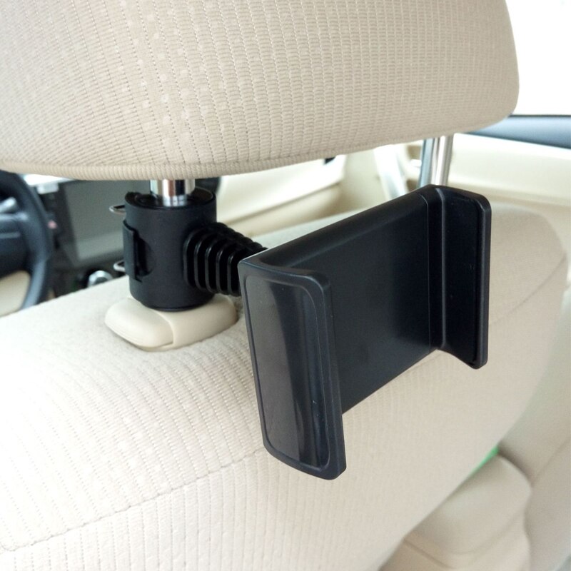 Car Tablet Stand Holder for IPAD Tablet Accessories Universal Adjustable Tablet Stand Car Seat Back Bracket For 4-11 Inch Tablet: 006C Black