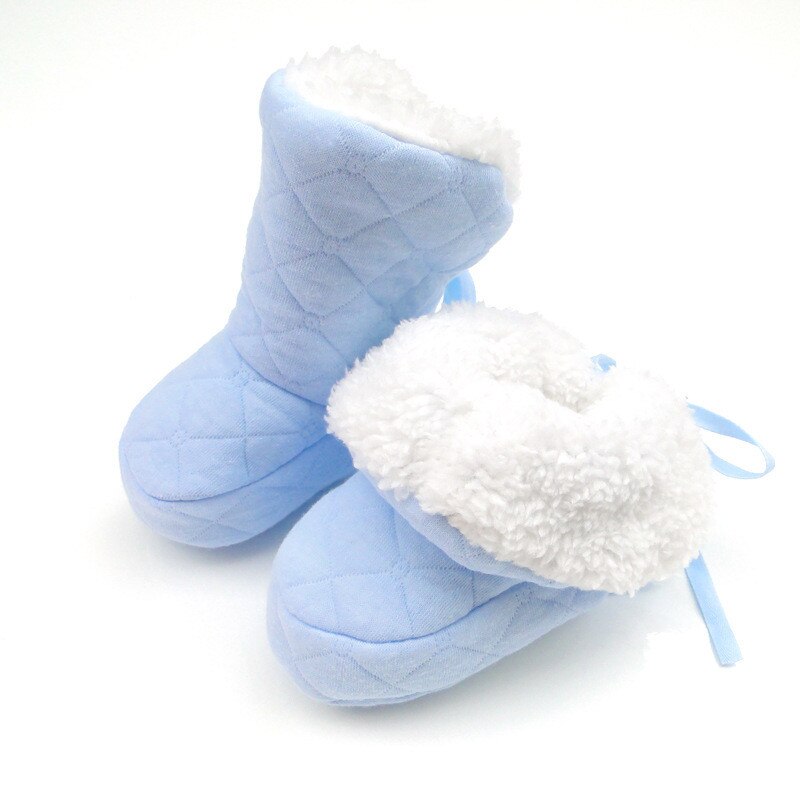 Winter Baby Schoenen Laarzen Pasgeboren Zuigelingen Warme Schoenen Voor Jongens Meisjes 0-12M Peuters Baby Zachte Pluche Crib snowboots