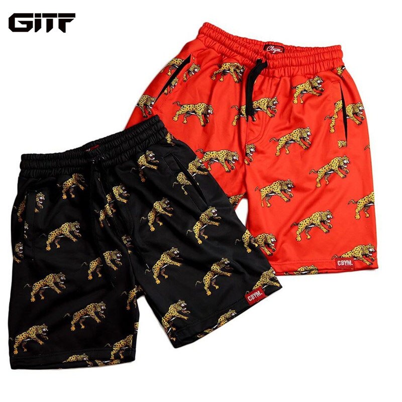 GITF Summer mens gym fitness shorts Bodybuilding jogging workout short pants training sport Running Quick drying Sweatpants