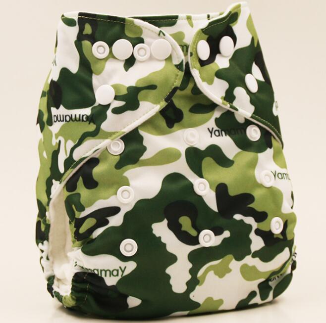 Wasbare babyluierhoes waterdicht cartoon meerdere stijlen babyluiers herbruikbare luiers maat s, m en l verstelbaar