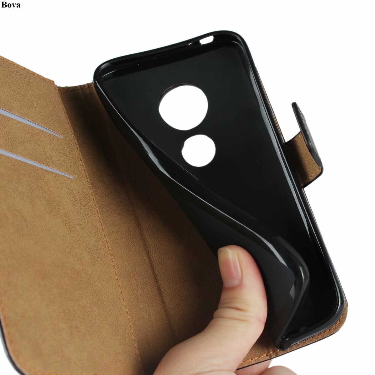 Luxe wallet case voor Motorola Moto E5 Spelen beschermhoes holster pu Lederen flip cover case voor Motorola Moto E5 /E5 Plus GG