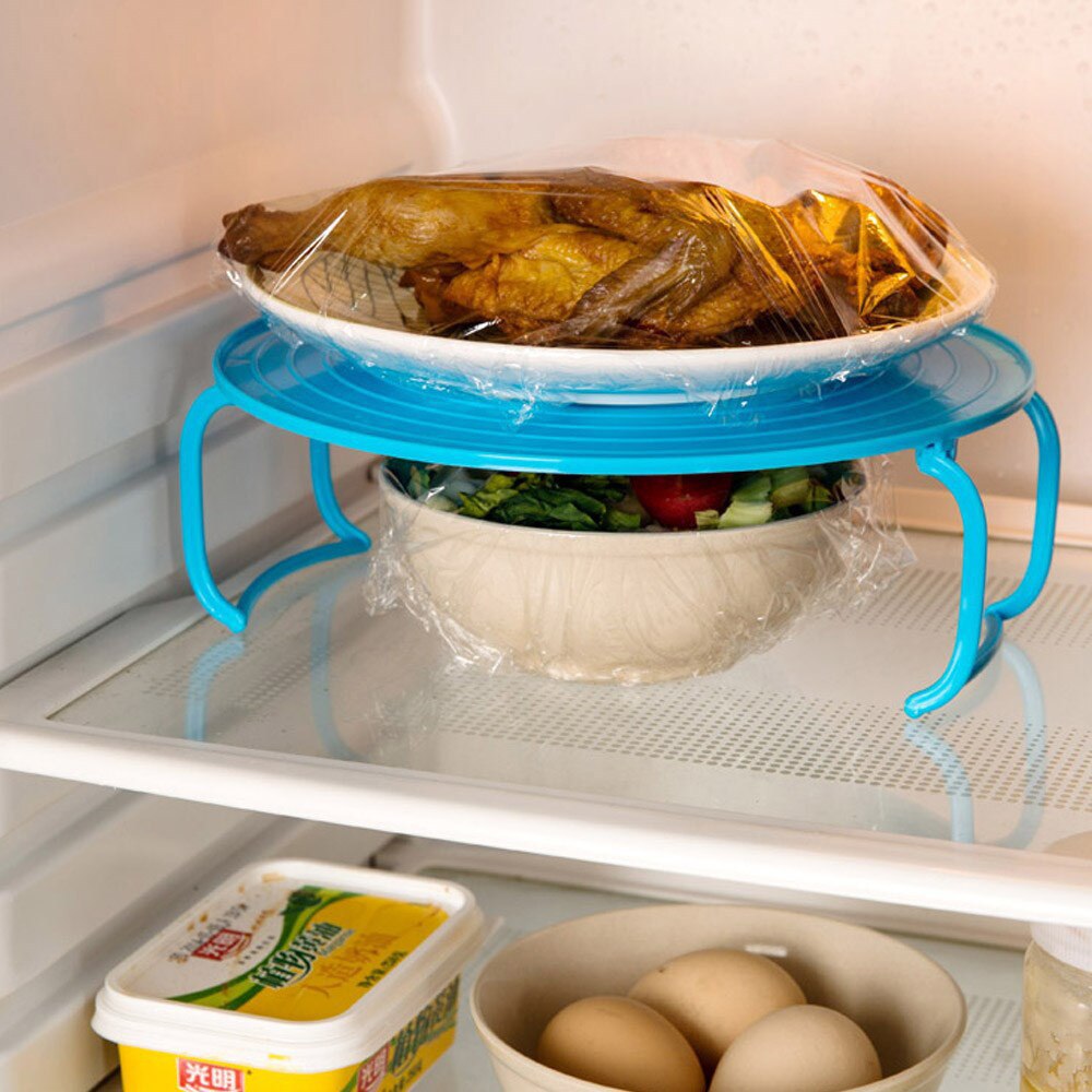 Multifunctional Kitchen Microwave Oven Shelf Heating Layered Steaming Rack Food Tray Rack Holder Organizer Tool Accessory