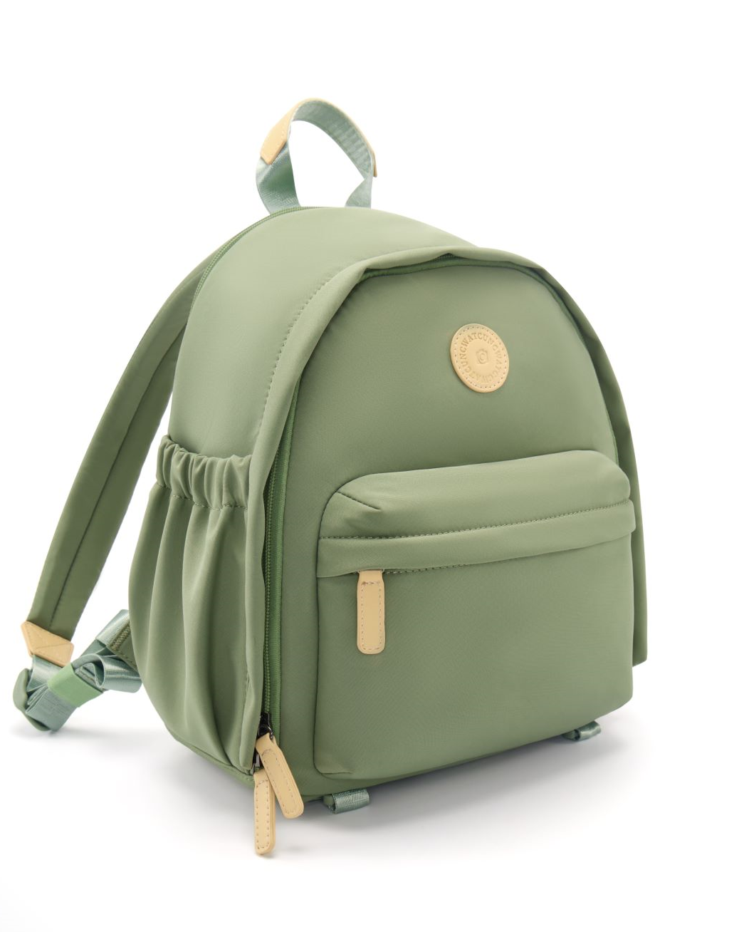 Camera bag backpack large capacity camera bag waterproof storage double shoulder camera backpack single lens reflex camera bag: light green