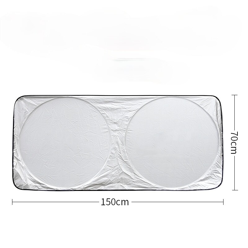 Windshield Sunshade for Volvo 60l S90 V40 Xc6 0xc90 Xc40 Sunscreen Heat-insulating Curtain Fabric Shade Pad: 150x70 no logo