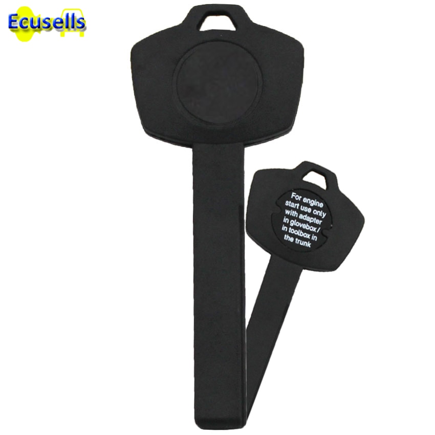 Emergency Wallet blank Car insert Key for BMW Valet Plastic Transponder blank uncut key