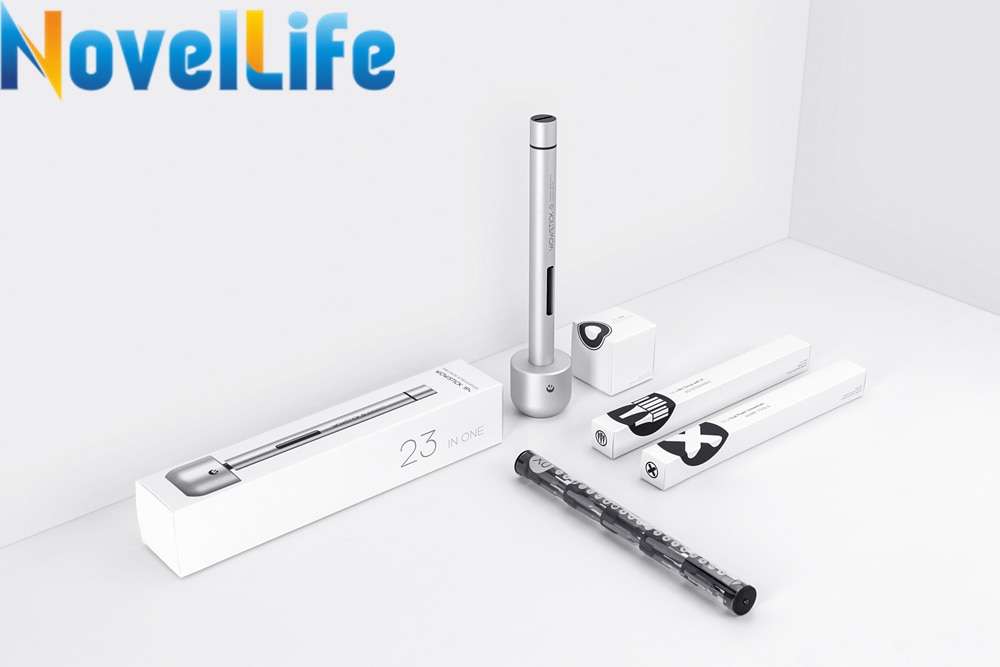 Wowstick-Mini-tournevis électrique sans fil, tournevis électrique de précision à batterie, 20 pièces, jeu de tournevis magnétique S2