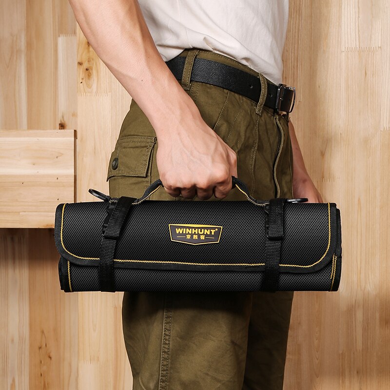Technician Tool Bag Canvas Portable Bucket Waterproof Hand Tools Bag Organizer Roll Belt Bolsa De Ferramentas Tools Packaging
