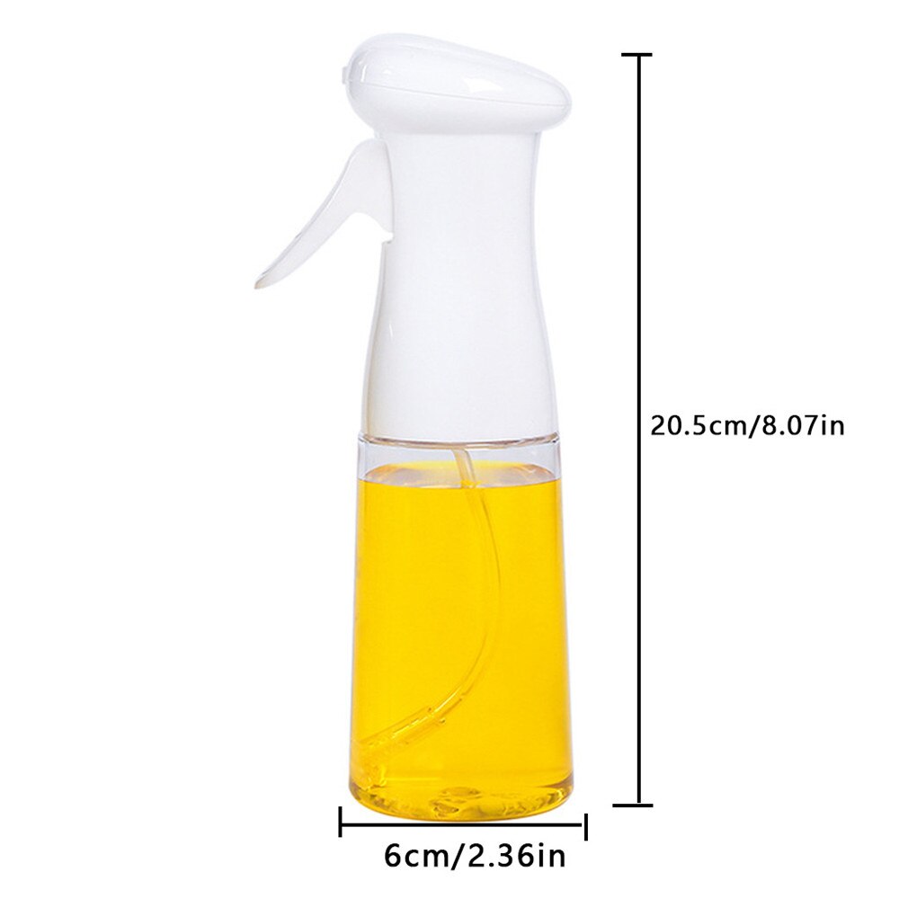 Botella pulverizadora de aceite de 210ml, bote rociador de vapor para hornear vinagre, barbacoa, cocina, asar a la parrilla