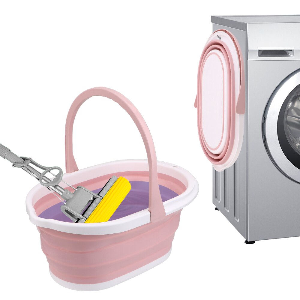 Car Wash Bucket for Tourism Outdoor Fishing Camping Save Space Folding Laundry Tub Foldable Bucket Portable PP