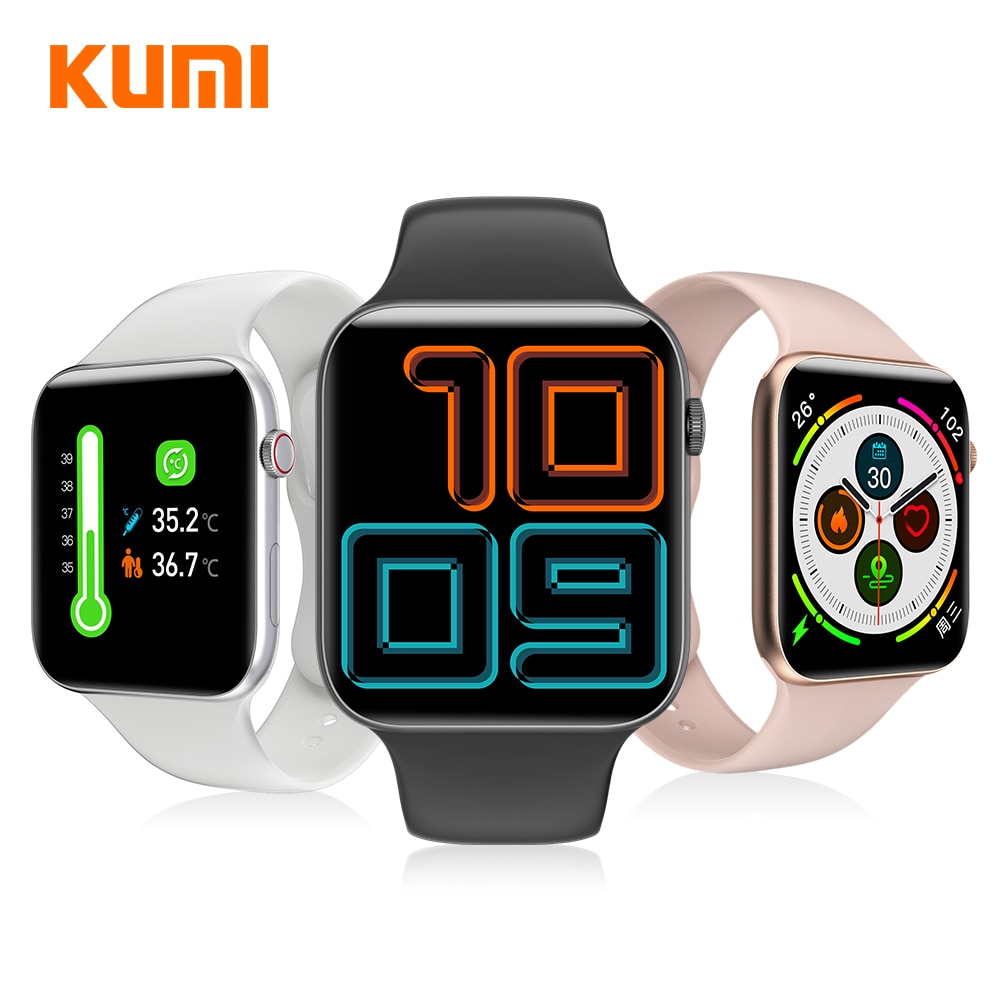 Xaomi KUMI KU1 Body Temperature Smart Watch Air Pro Sport Heart Rate Sleep Monitor IP67 Waterproof iOS Android Global Version