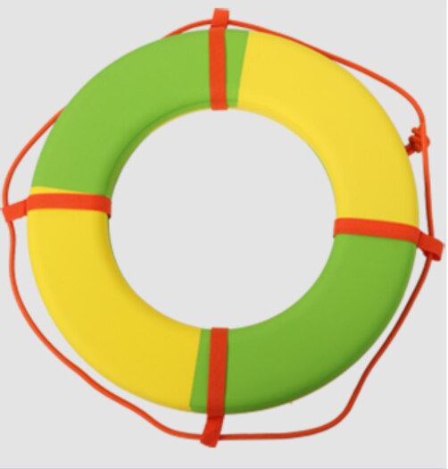 WOWOWO Schwimmender Schlüsselbund – Leuchtend Gelb-weißer Schaumstoffschlüsselanhänger Für Boot, Angeln & Wassersport
