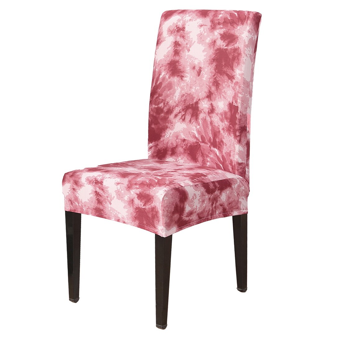 Stretch Dining Chair Covers Slipcovers Removable Chair Protective Covers Tie Dye Chair Cover Spandex Stretch Elastic Slipcovers: D