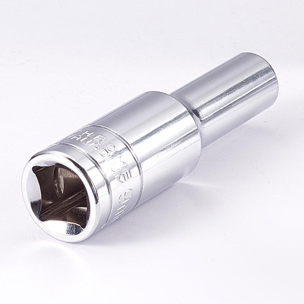 2 kpl 1/2 veto 6- pisteinen akselimutteri kuusioholkki kromi-vanadiiniteräs metriikka 78mm pituus 8mm 9mm 13mm 22mm kuusikulmainen holkki