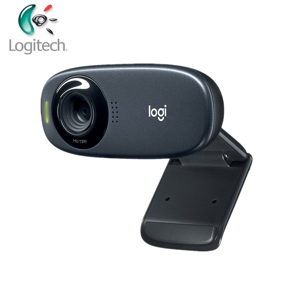 Logitech C310 HD Webcam Webcast camera Gaming camera Built-in Microphone HD 720P with 5MP Photos Auto Focus: Default Title