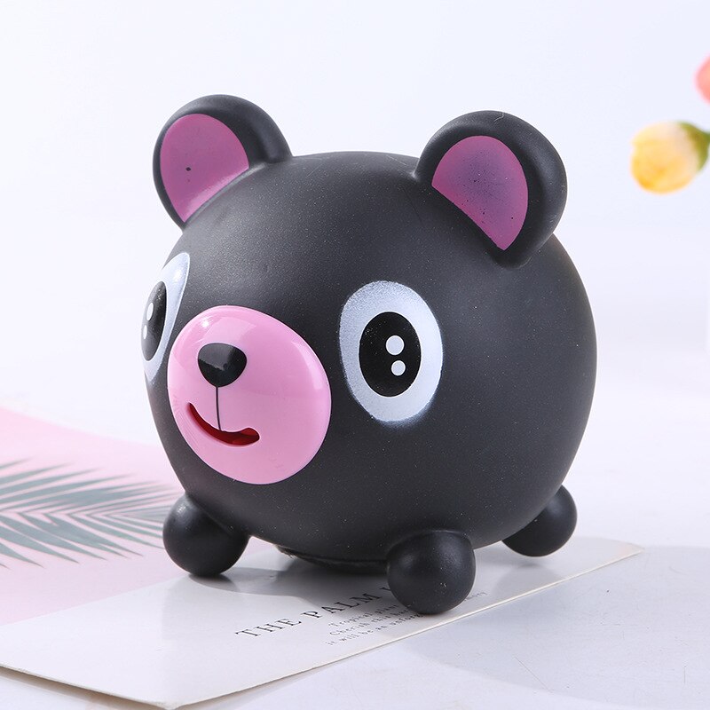 Cute Animal Screaming Tongue Sticking Out Decompression Toy Sounding Doll Screaming Toys Talking Animals: 04 L