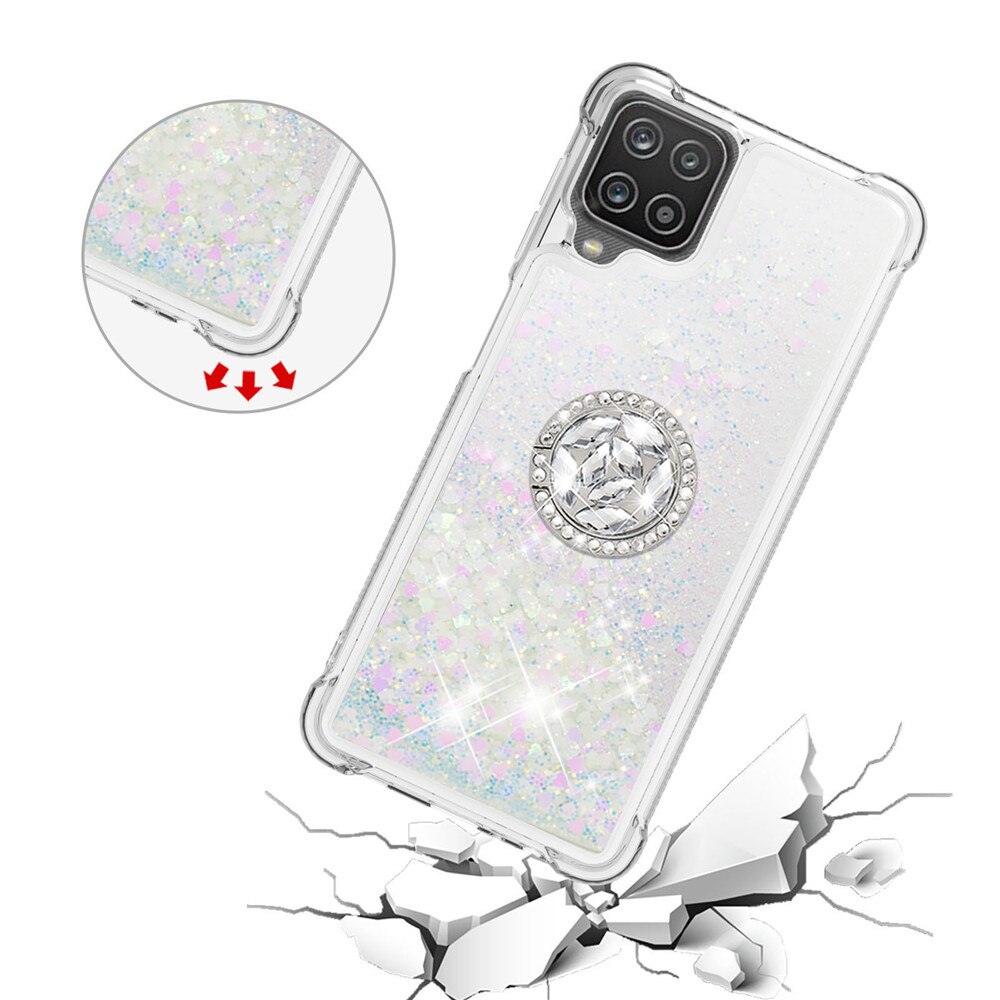 For Xiaomi Mi 10T lite 5G 10T 10T Pro Note 10 litee rhinestone ring buckle Anti-collision quicksand case cover coque casing