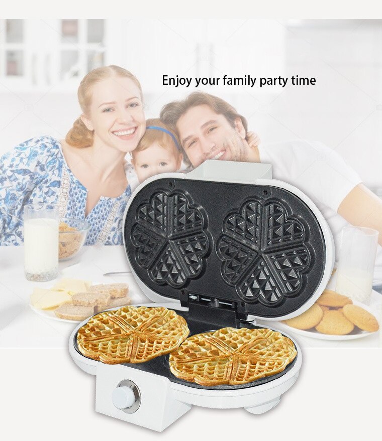 1200W Electric Waffles Maker Iron Sandwich Maker Machine Bubble Egg Cake Oven Breakfast Waffle Machine 220V