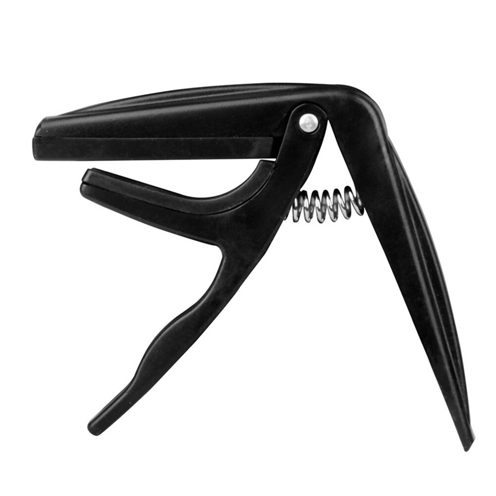 Plastic SteelUkulele Capo 4 Strings Hawaii Guitar Changing Tuning Clamp Capo Key Stringed Instrument Accessories: black
